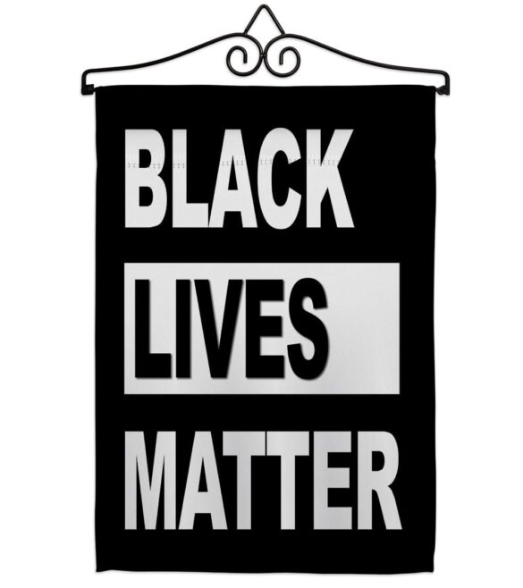 BLM Civil Rights - Support Inspirational Vertical Impressions Decorative Flags HG170051 Made In USA - Image 7