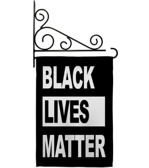 BLM Civil Rights - Support Inspirational Vertical Impressions Decorative Flags HG170051 Made In USA - Image 8