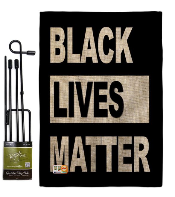 BLM Civil Rights - Support Inspirational Vertical Impressions Decorative Flags HG170051 Made In USA - Image 12