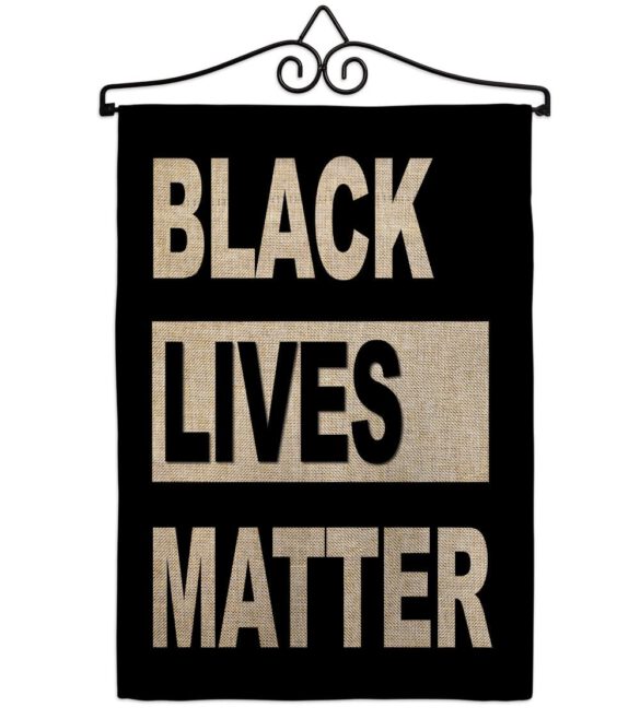 BLM Civil Rights - Support Inspirational Vertical Impressions Decorative Flags HG170051 Made In USA - Image 13