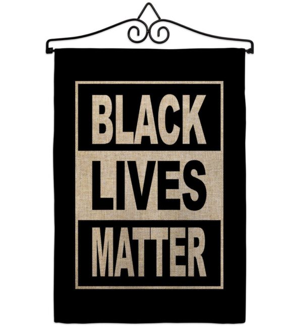 Can't Breathe BLM - Support Inspirational Vertical Impressions Decorative Flags HG170052 Made In USA - Image 13