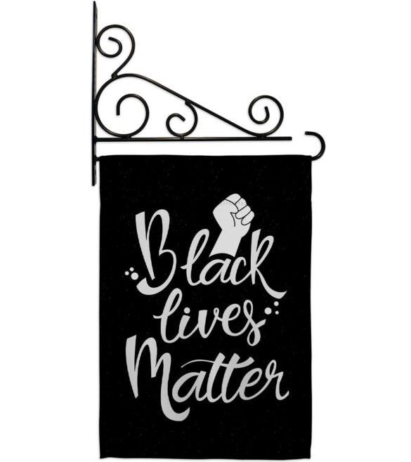 BLM Solidarity - Support Inspirational Vertical Impressions Decorative Flags HG170054 Made In USA - Image 8