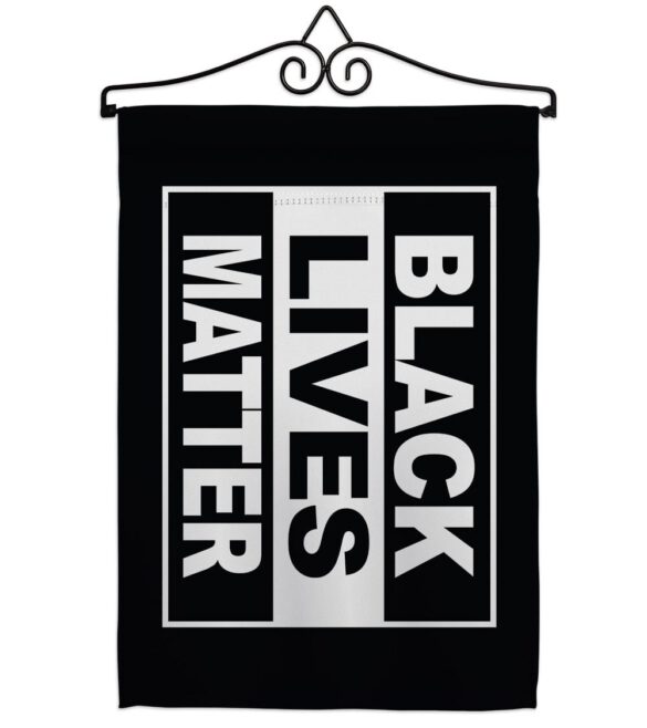Black Lives Matter - Support Inspirational Vertical Impressions Decorative Flags HG170062 Made In USA - Image 7