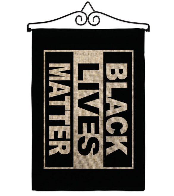 Black Lives Matter - Support Inspirational Vertical Impressions Decorative Flags HG170062 Made In USA - Image 13