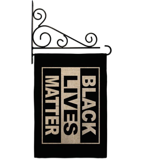 Black Lives Matter - Support Inspirational Vertical Impressions Decorative Flags HG170062 Made In USA - Image 14