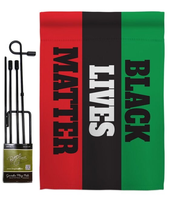 Cant Breathe BLM - Support Inspirational Vertical Impressions Decorative Flags HG170063 Made In USA - Image 4