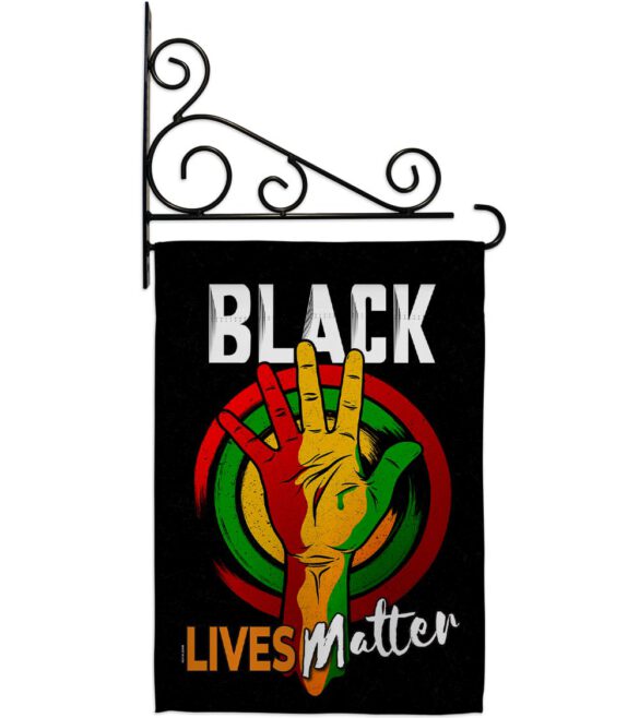 Black Freedom Civil  - Support Inspirational Vertical Impressions Decorative Flags HG170085 Made In USA - Image 8
