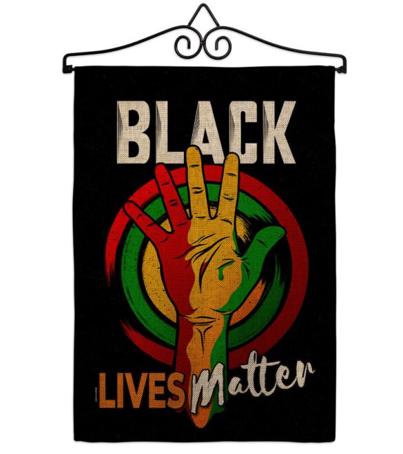 Black Freedom Civil  - Support Inspirational Vertical Impressions Decorative Flags HG170085 Made In USA - Image 13