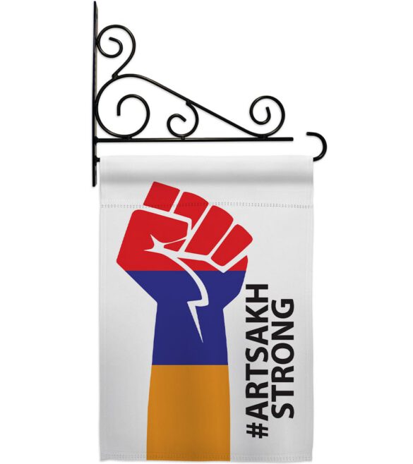Artsakh Stay Strong - Support Inspirational Vertical Impressions Decorative Flags HG170156 Made In USA - Image 9