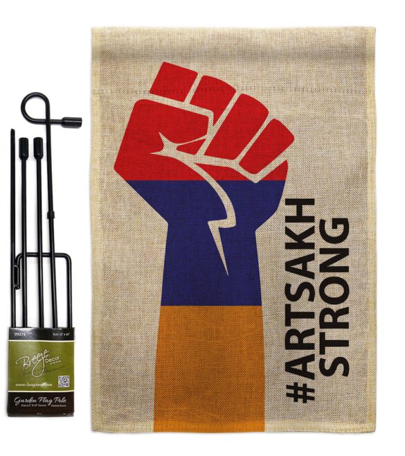 Artsakh Stay Strong - Support Inspirational Vertical Impressions Decorative Flags HG170156 Made In USA - Image 13