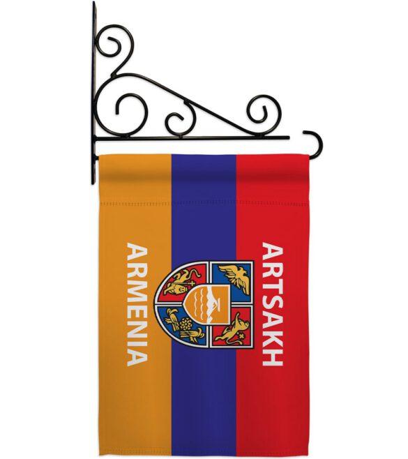 Artsakh Armenia - Support Inspirational Vertical Impressions Decorative Flags HG170157 Made In USA - Image 9