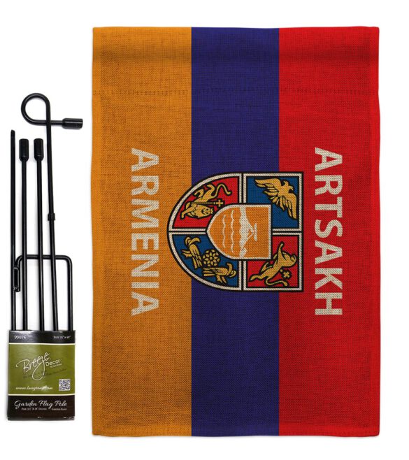 Artsakh Armenia - Support Inspirational Vertical Impressions Decorative Flags HG170157 Made In USA - Image 13