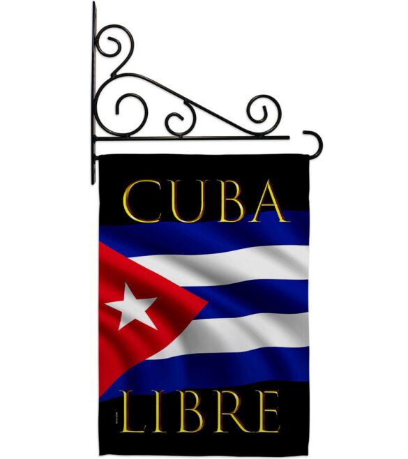 Cuba Libre - Support Inspirational Vertical Impressions Decorative Flags HG170217 Made In USA - Image 8