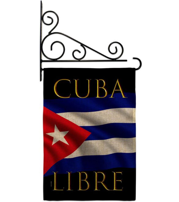 Cuba Libre - Support Inspirational Vertical Impressions Decorative Flags HG170217 Made In USA - Image 20