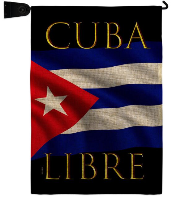 Cuba Libre - Support Inspirational Vertical Impressions Decorative Flags HG170217 Made In USA - Image 21