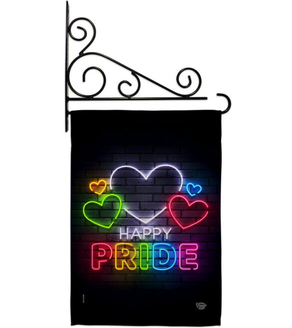 Happy Pride - Support Inspirational Vertical Impressions Decorative Flags HG192388 Made In USA - Image 8