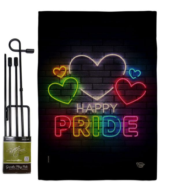 Happy Pride - Support Inspirational Vertical Impressions Decorative Flags HG192388 Made In USA - Image 14