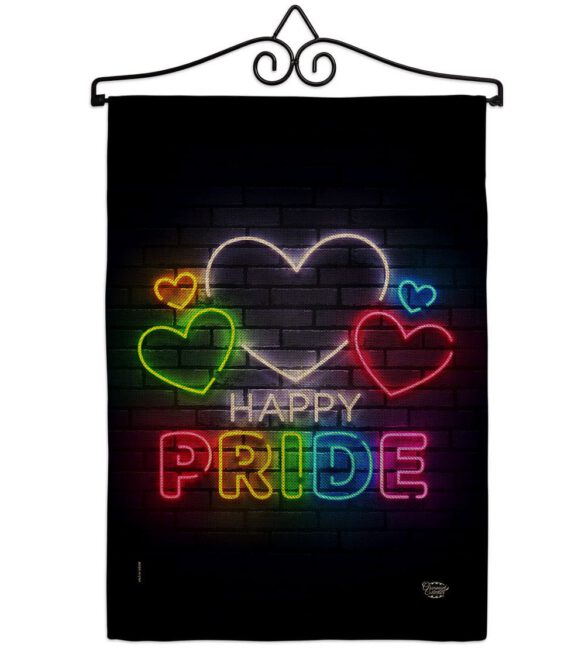 Happy Pride - Support Inspirational Vertical Impressions Decorative Flags HG192388 Made In USA - Image 17