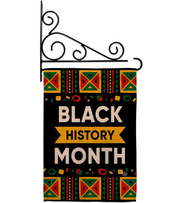 Celebrate Black History Month - Support Inspirational Vertical Impressions Decorative Flags HG192425 Made In USA - Image 8