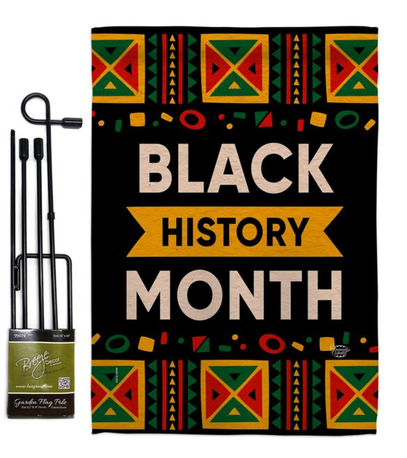 Celebrate Black History Month - Support Inspirational Vertical Impressions Decorative Flags HG192425 Made In USA - Image 4