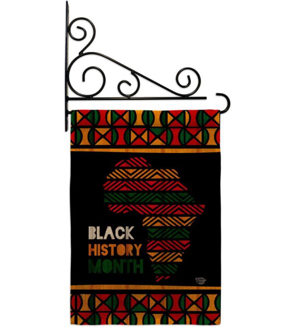Afro-Americans History Month - Support Inspirational Vertical Impressions Decorative Flags HG192426 Made In USA - Image 19