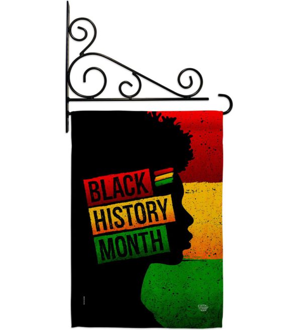 African History Month - Support Inspirational Vertical Impressions Decorative Flags HG192430 Made In USA - Image 9