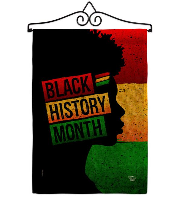 African History Month - Support Inspirational Vertical Impressions Decorative Flags HG192430 Made In USA - Image 18