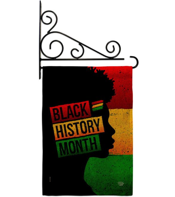 African History Month - Support Inspirational Vertical Impressions Decorative Flags HG192430 Made In USA - Image 19