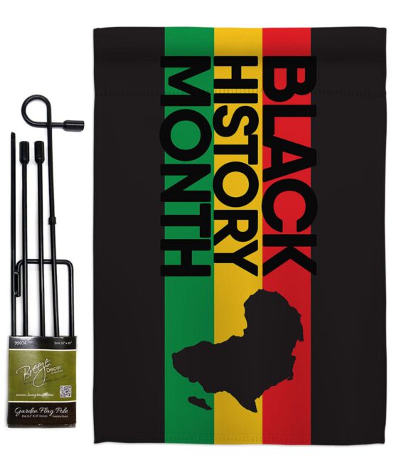 Black History - Support Inspirational Vertical Impressions Decorative Flags HG192431 Made In USA - Image 4