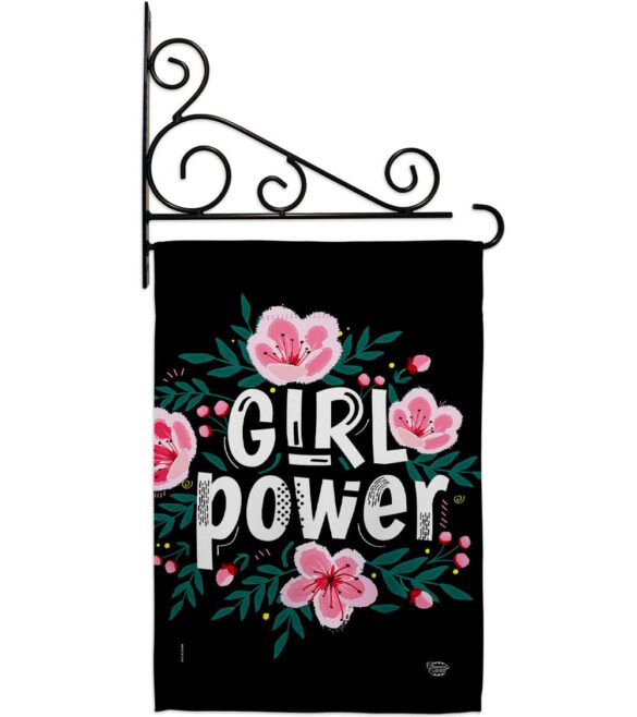 Girl Power - Support Inspirational Vertical Impressions Decorative Flags HG192606 Made In USA - Image 8
