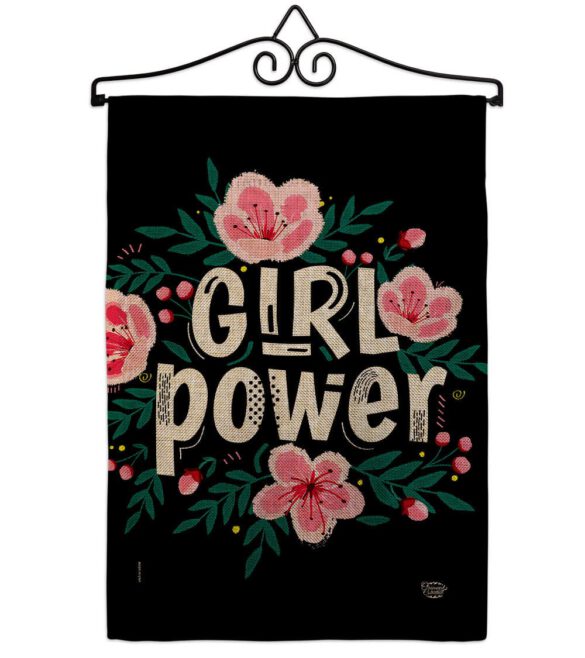 Girl Power - Support Inspirational Vertical Impressions Decorative Flags HG192606 Made In USA - Image 17