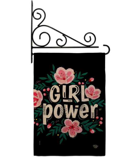 Girl Power - Support Inspirational Vertical Impressions Decorative Flags HG192606 Made In USA - Image 18