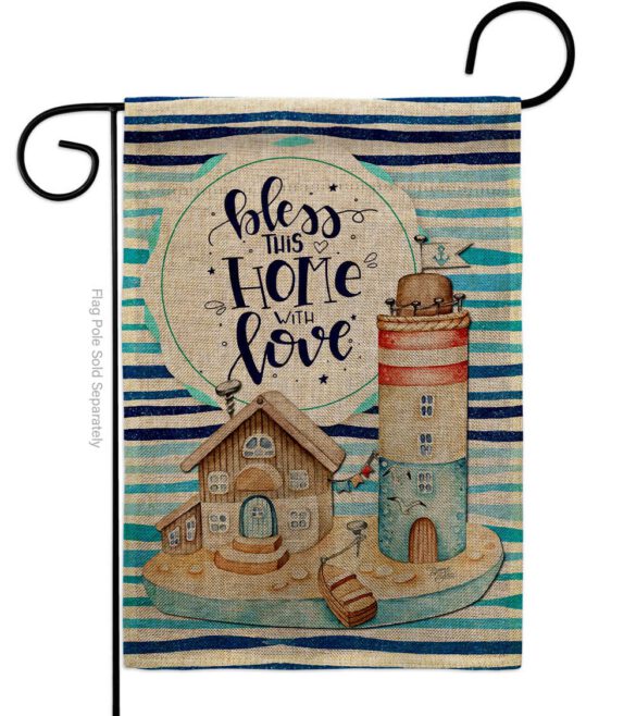 Bless Home Love - Sweet Home Inspirational Vertical Impressions Decorative Flags HG100083 Made In USA - Image 11