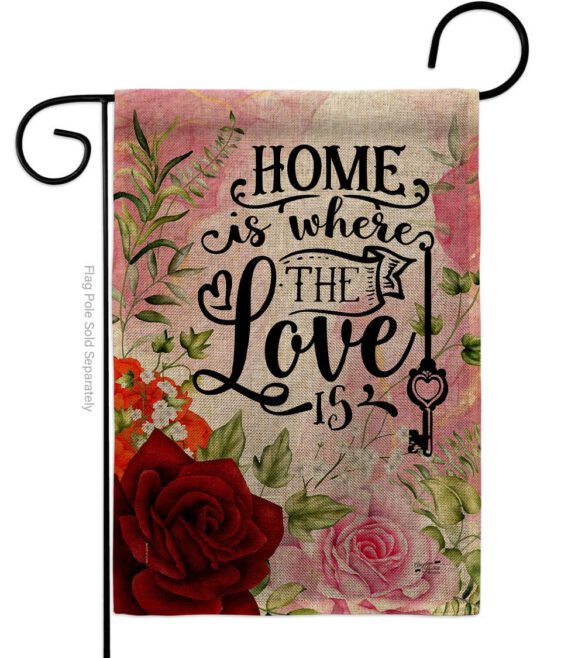 Home Love Is - Sweet Home Inspirational Vertical Impressions Decorative Flags HG130385 Made In USA - Image 22
