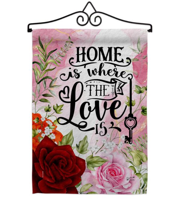 Home Love Is - Sweet Home Inspirational Vertical Impressions Decorative Flags HG130385 Made In USA - Image 16