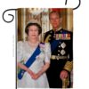 British Remarkable Couple - Expression Inspirational Vertical Impressions Decorative Flags HG180320 Made In USA