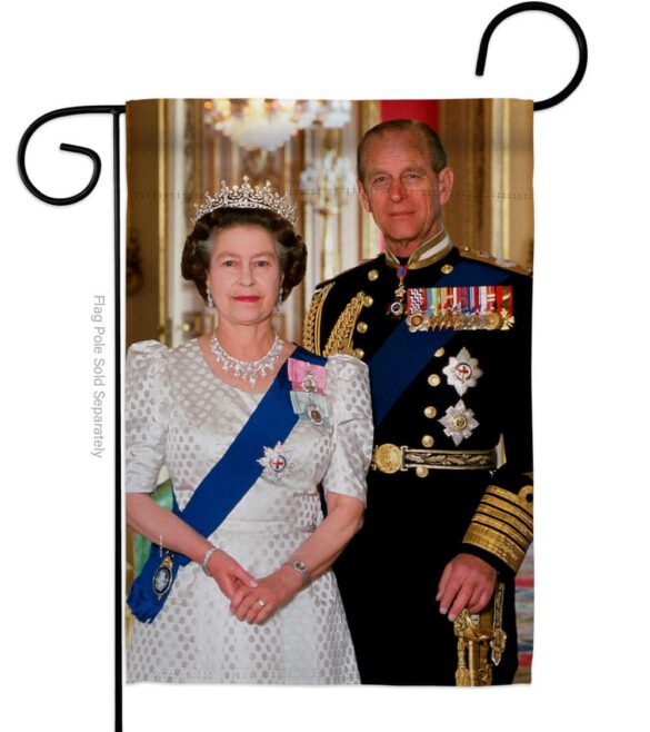 British Remarkable Couple - Expression Inspirational Vertical Impressions Decorative Flags HG180320 Made In USA