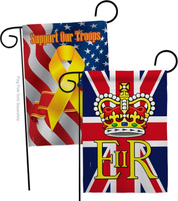 Elizabeth Reginal II - Expression Inspirational Vertical Impressions Decorative Flags HG180313 Made In USA - Image 13