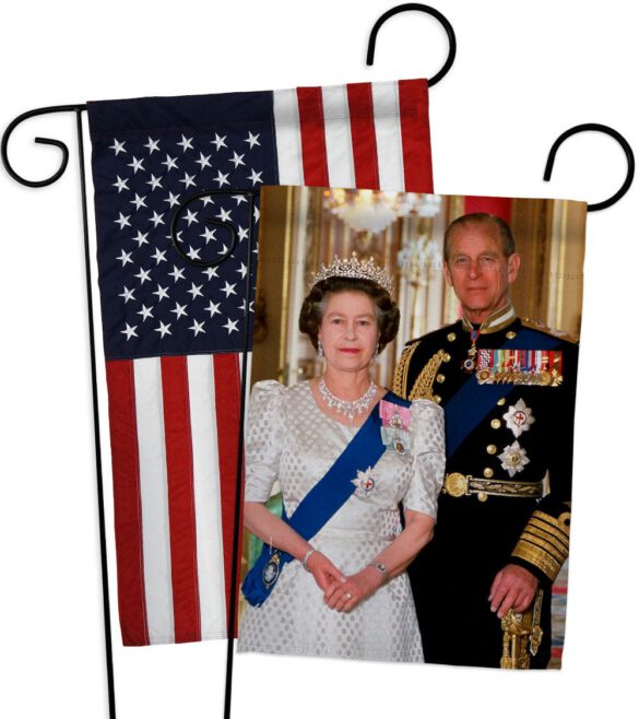 British Remarkable Couple - Expression Inspirational Vertical Impressions Decorative Flags HG180320 Made In USA - Image 9