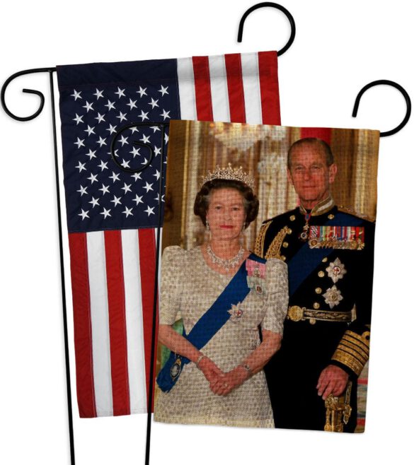 British Remarkable Couple - Expression Inspirational Vertical Impressions Decorative Flags HG180320 Made In USA - Image 30
