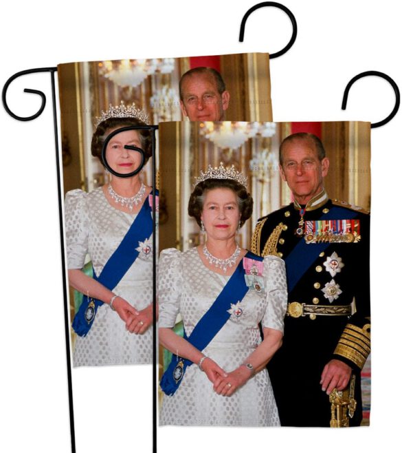 British Remarkable Couple - Expression Inspirational Vertical Impressions Decorative Flags HG180320 Made In USA - Image 11