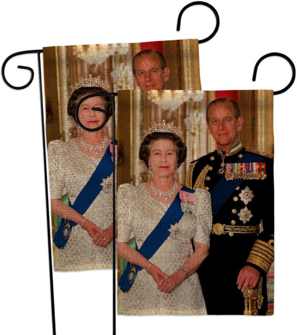 British Remarkable Couple - Expression Inspirational Vertical Impressions Decorative Flags HG180320 Made In USA - Image 32
