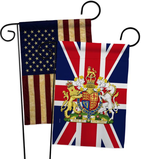 Coat Of Arms Of United Kingdom - Expression Inspirational Vertical Impressions Decorative Flags HG180324 Made In USA - Image 7