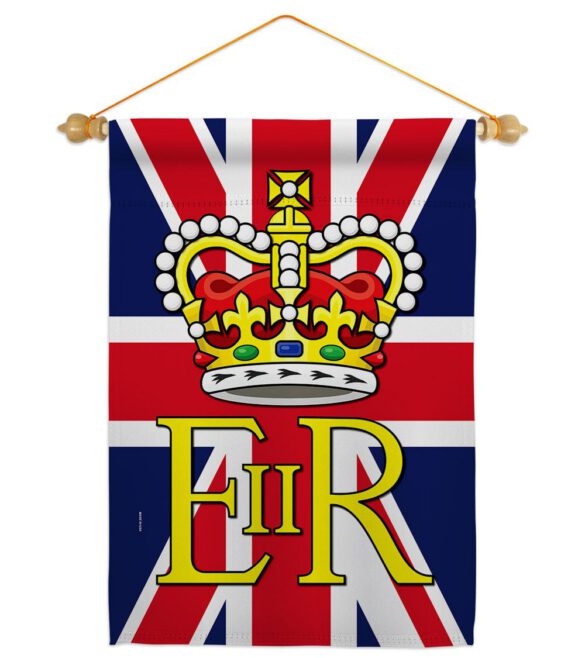 Elizabeth Reginal II - Expression Inspirational Vertical Impressions Decorative Flags HG180313 Made In USA - Image 19