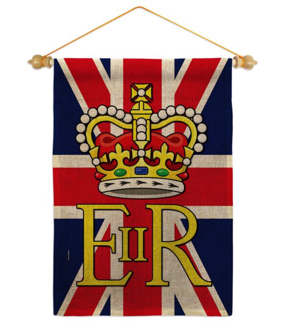 Elizabeth Reginal II - Expression Inspirational Vertical Impressions Decorative Flags HG180313 Made In USA - Image 40