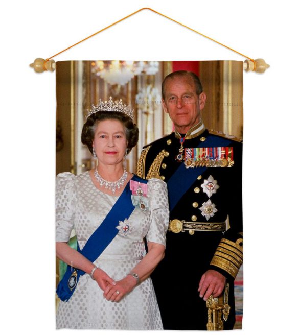 British Remarkable Couple - Expression Inspirational Vertical Impressions Decorative Flags HG180320 Made In USA - Image 19