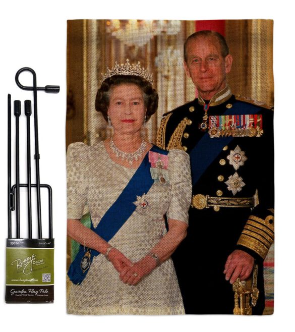British Remarkable Couple - Expression Inspirational Vertical Impressions Decorative Flags HG180320 Made In USA - Image 25