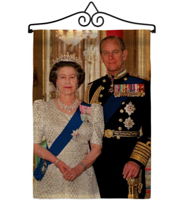 British Remarkable Couple - Expression Inspirational Vertical Impressions Decorative Flags HG180320 Made In USA - Image 37