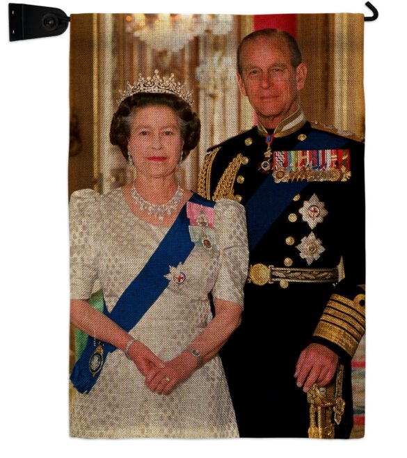 British Remarkable Couple - Expression Inspirational Vertical Impressions Decorative Flags HG180320 Made In USA - Image 39