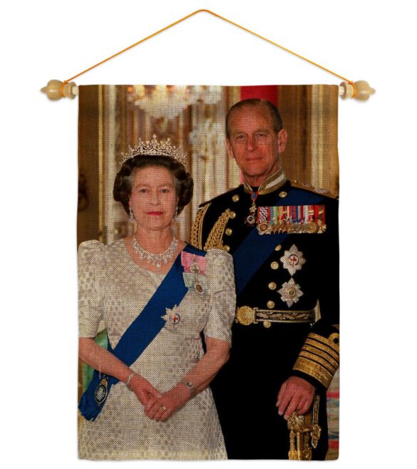 British Remarkable Couple - Expression Inspirational Vertical Impressions Decorative Flags HG180320 Made In USA - Image 40